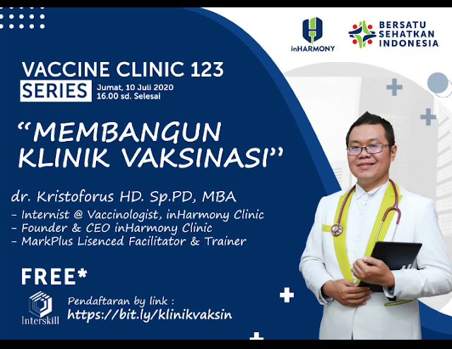 Webinar *Membangun Klinik Vaksinasi*