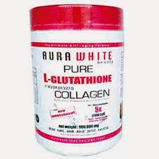 aura white gluta collagen