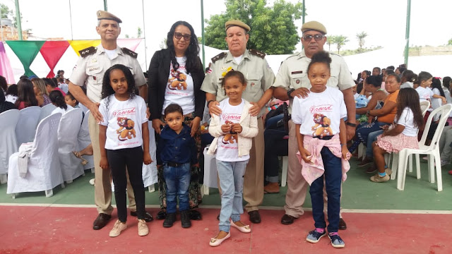 24ª CIPM forma 262 alunos do Proerd na cidade de Caldeirão Grande