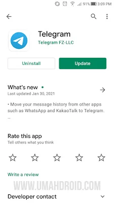 Install Telegram Android Terbaru
