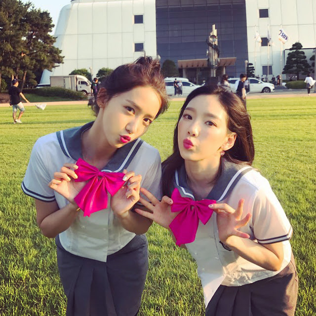See SNSD's photo updates from their 'Running Man' experience