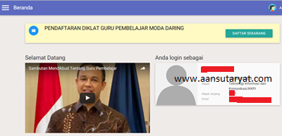 Cara login akun
