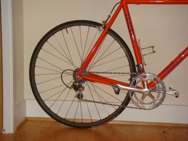 orange bike paint
