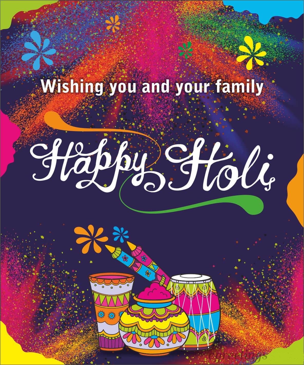 Holi Greetings Images Greeting Cards Wishes Messages And Quotes