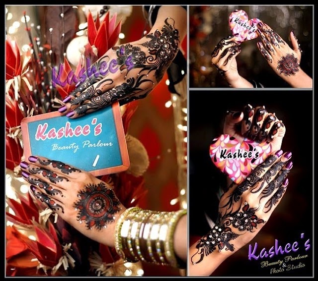Latest And Stylish Mehndi Designs For Young Brides by Kashee Beauty Parlor From 2014