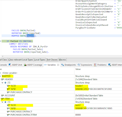 SAP ABAP Central: RAP Unmanaged BO – Late Numbering