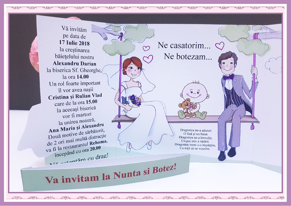 Bebestudio11 Com Invitatii Nunta Si Botez Invitatii Nunta Si