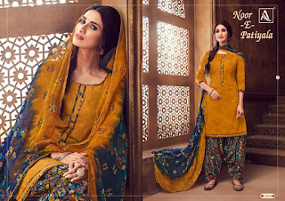 Alok suits Noor E patiyala vol 4 punjabi Suits catalog