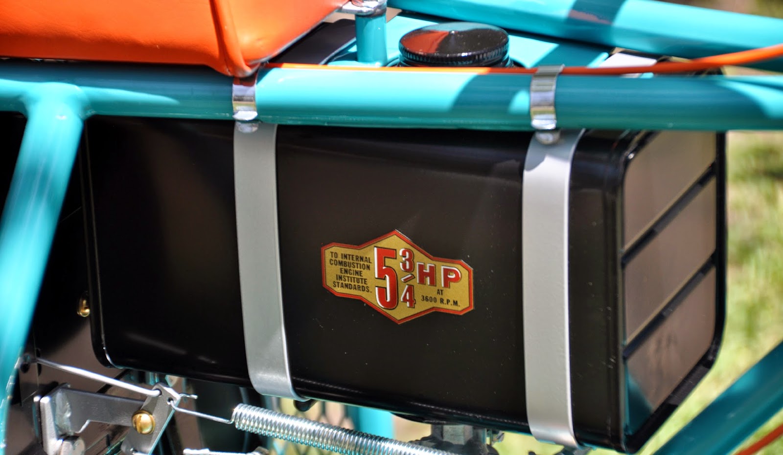 Just A Car Guy 2 little vintage scooters at the Huntington Beach