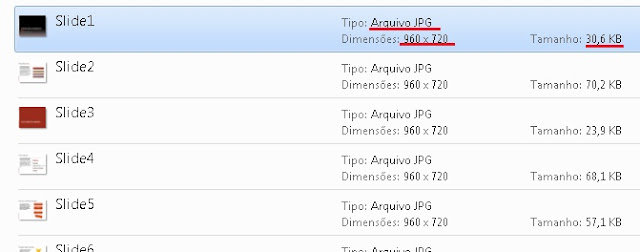 Como salvar slides como imagem no PowerPoint 2010