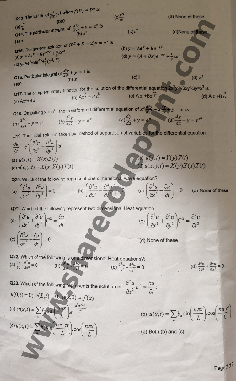 Lpu mte question paper picture