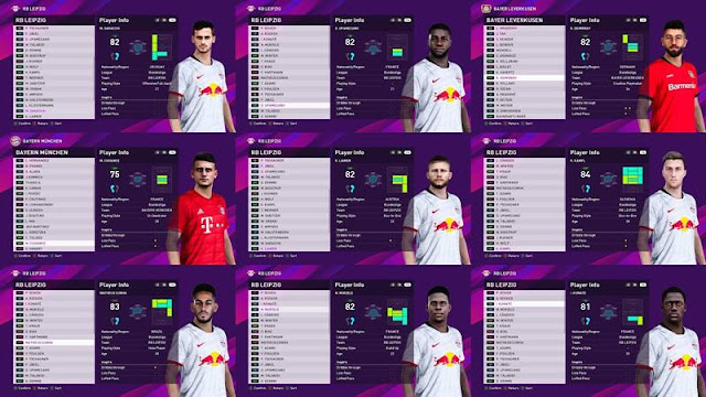 Rb Leipzig Facepack Minifaces Pes 2020 Ultimo Parche Pes