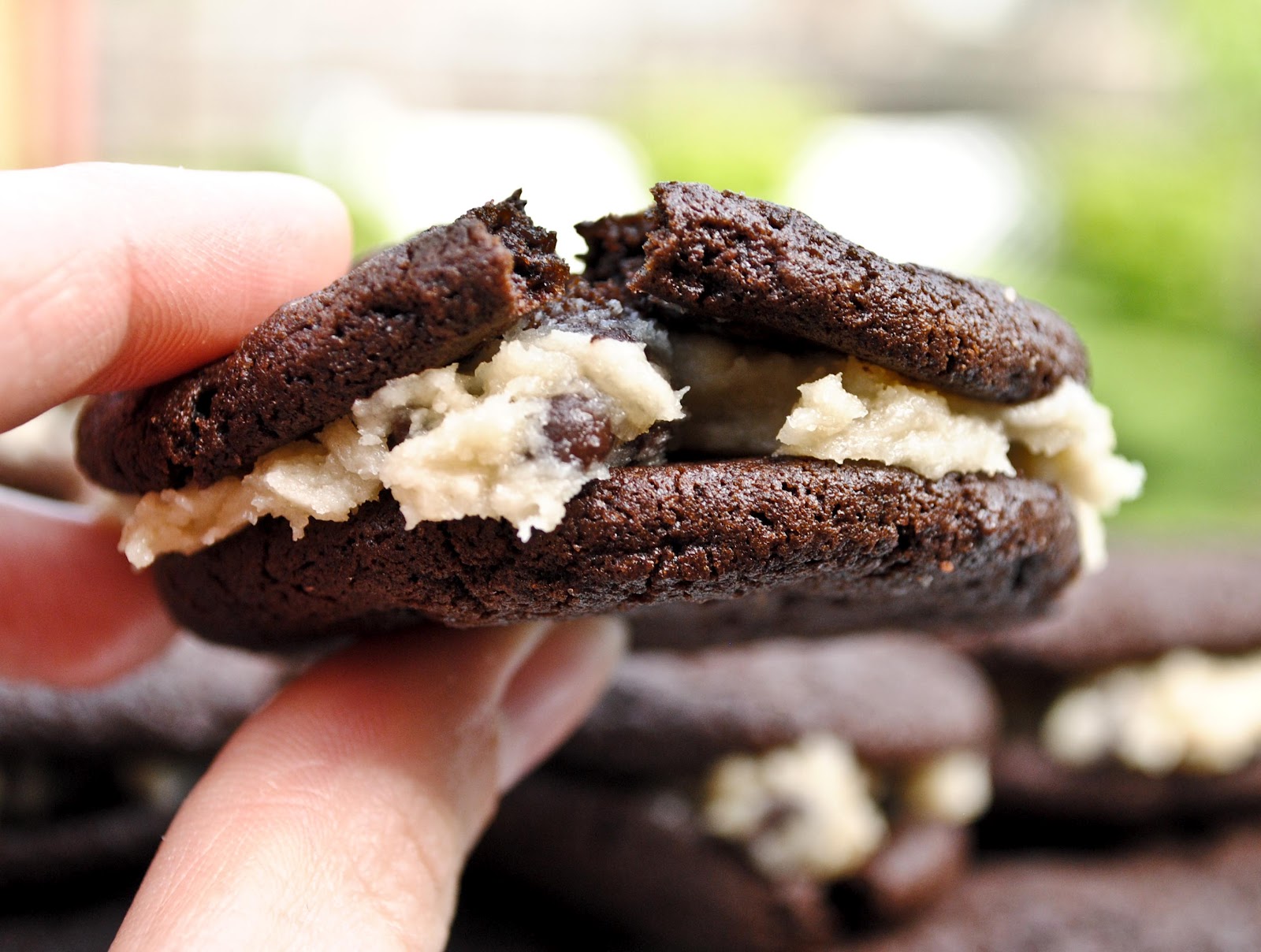 Brownie Cookie Dough Whoopie Pies Neighborfood