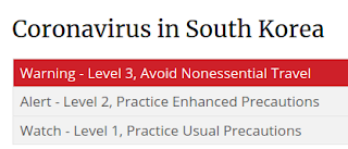 Avian Flu Diary: CDC Raises South Korea Travel Advisory: Level 3, Avoid
