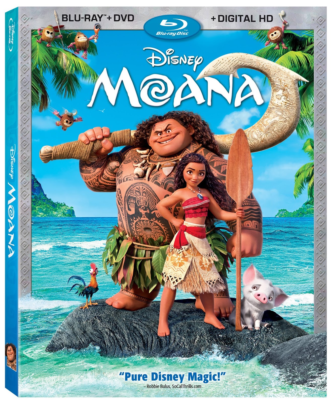 Thanks, Mail Carrier Disney's Moana is Available Now on Bluray 3D, Bluray, DVD and OnDemand!