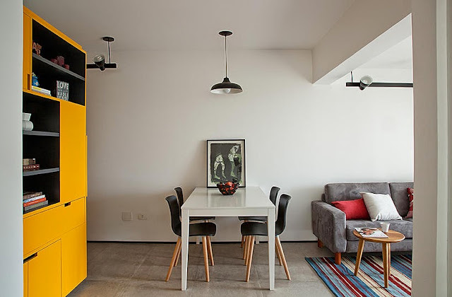 ideias para pequeno apartamento, apartamento decorado, blog achados de decoração
