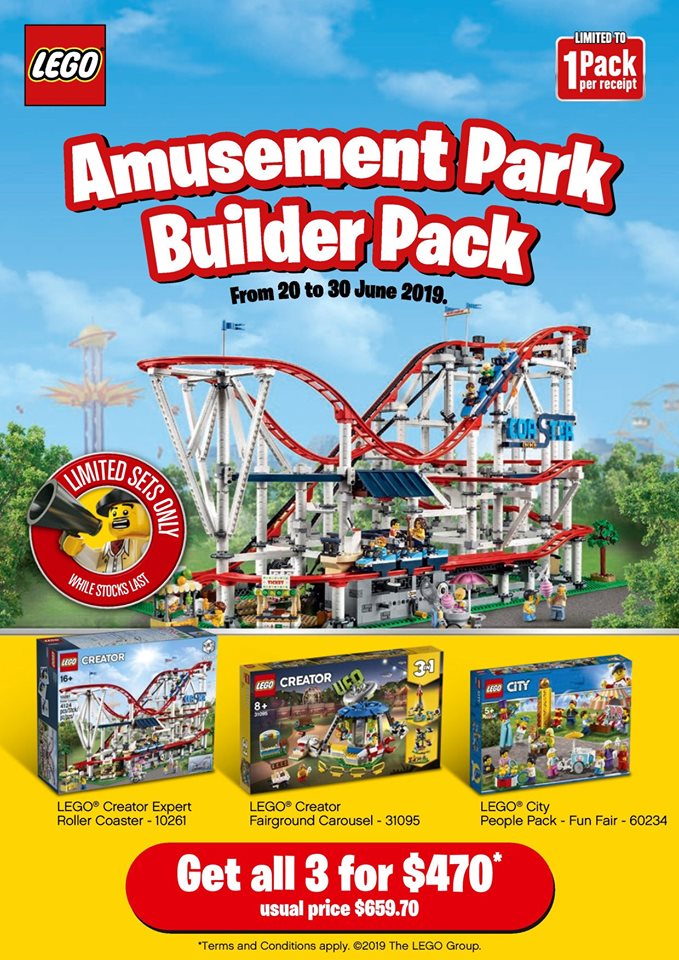 Build your own amusement park with LEGO Singapore