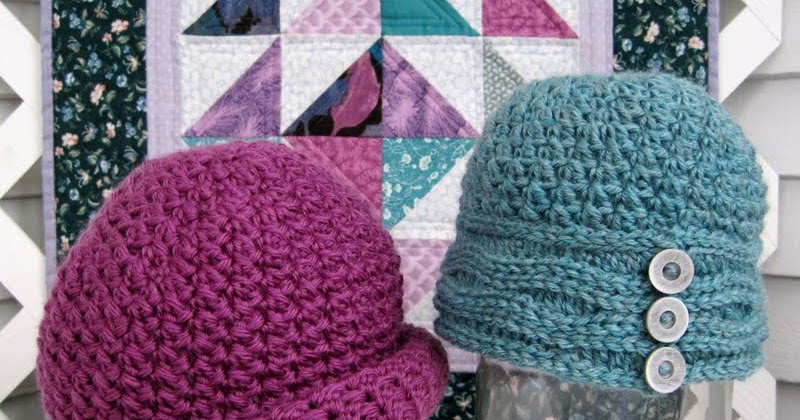 Mr. Micawber's Recipe for Happiness: Two Roads Hat Free Crochet