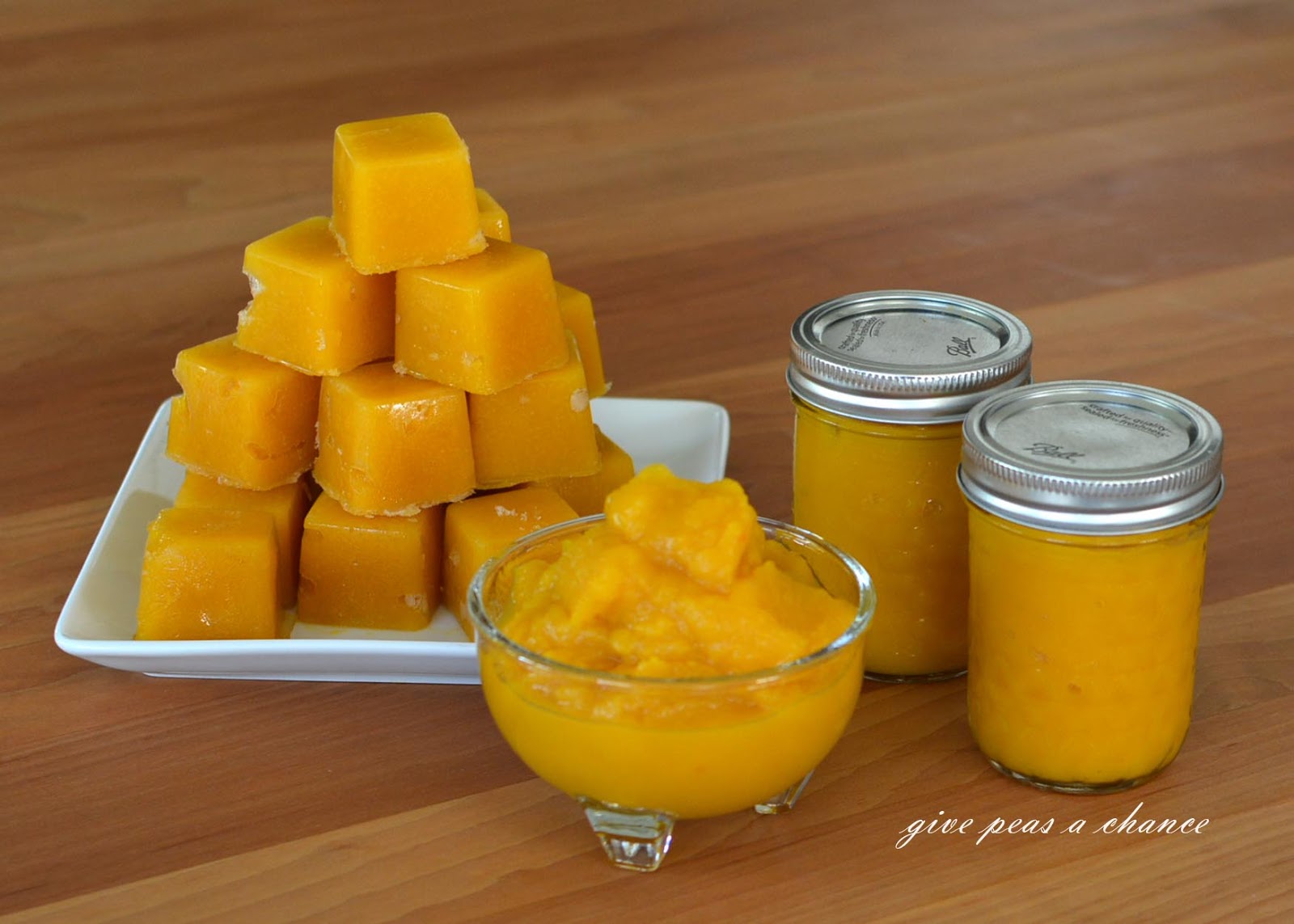 Give Peas a Chance (Winter Squash) Pumpkin Puree Instant Pot