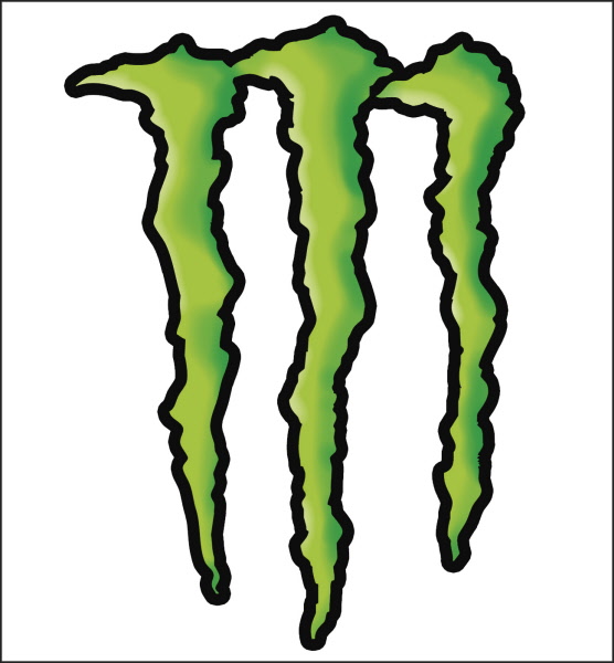 monster energy m logo