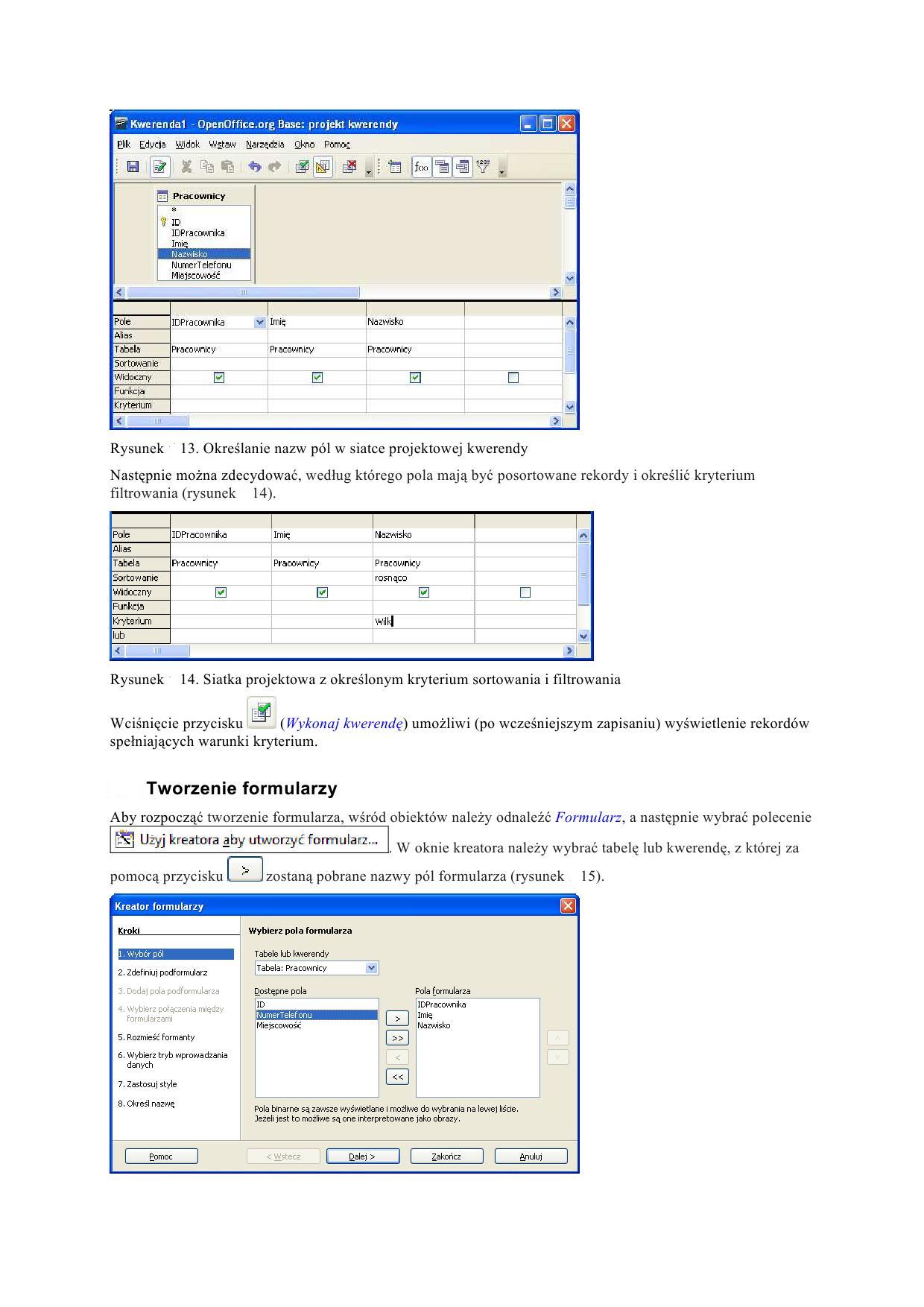 Mini tutorial OpenOffice Base