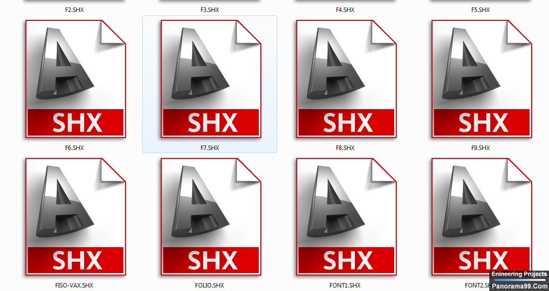 shx file autocad