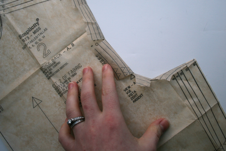 Preserving Paper Sewing Patterns for Years of Use