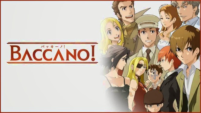 dubbed anime - Baccano