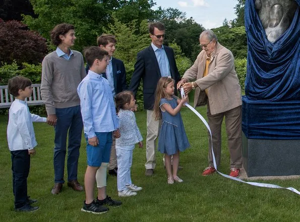 Crown Princess Mary, Prince Christian, Princess Isabella, Prince Vincent,Princess Josephine, Princess Marie, Princess Athena, Princess Benedikte, Princess Elisabeth