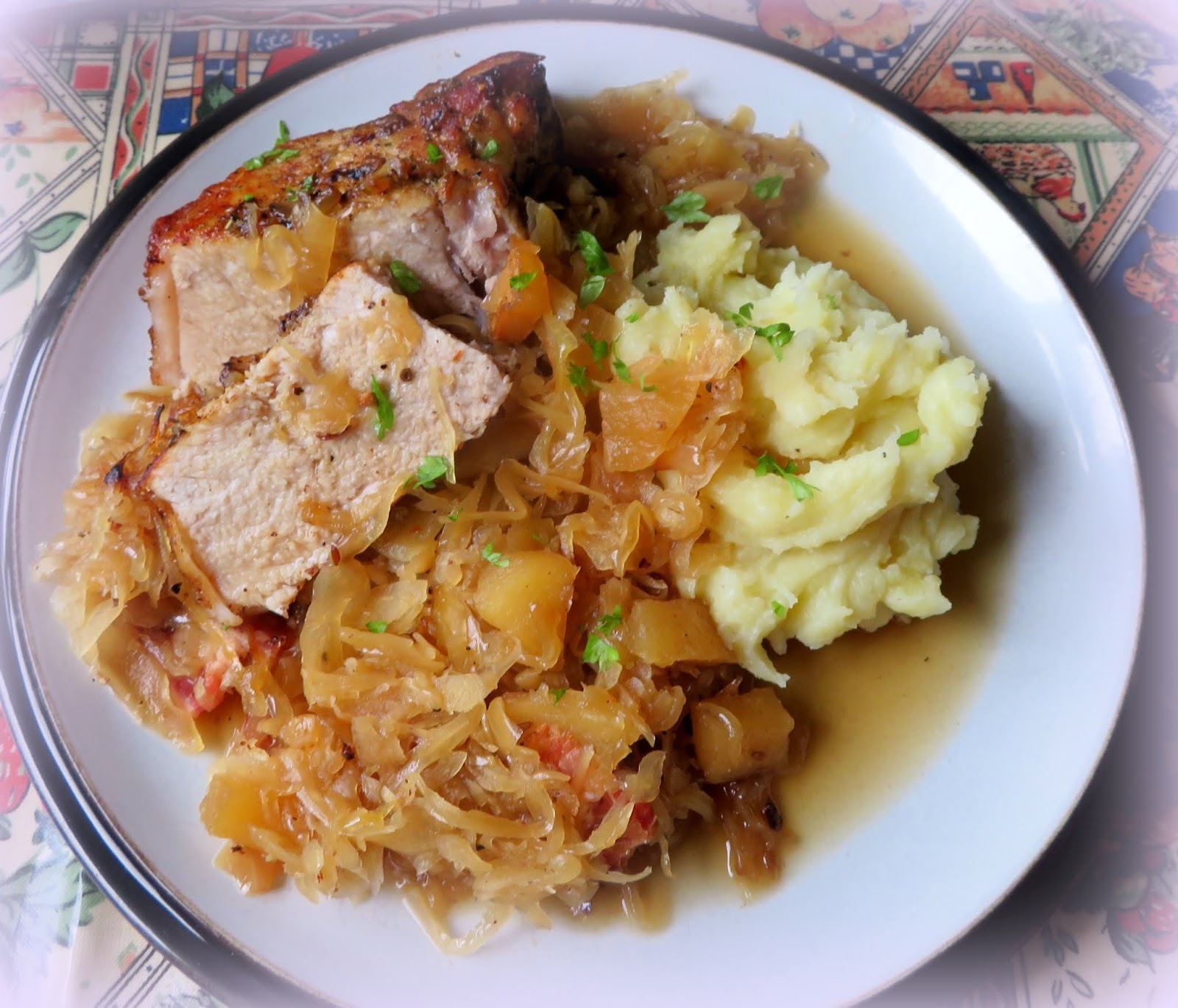 Pork Chops & Sauerkraut | The English Kitchen