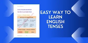 Free English Books: Easy Way To Learn English Tenses