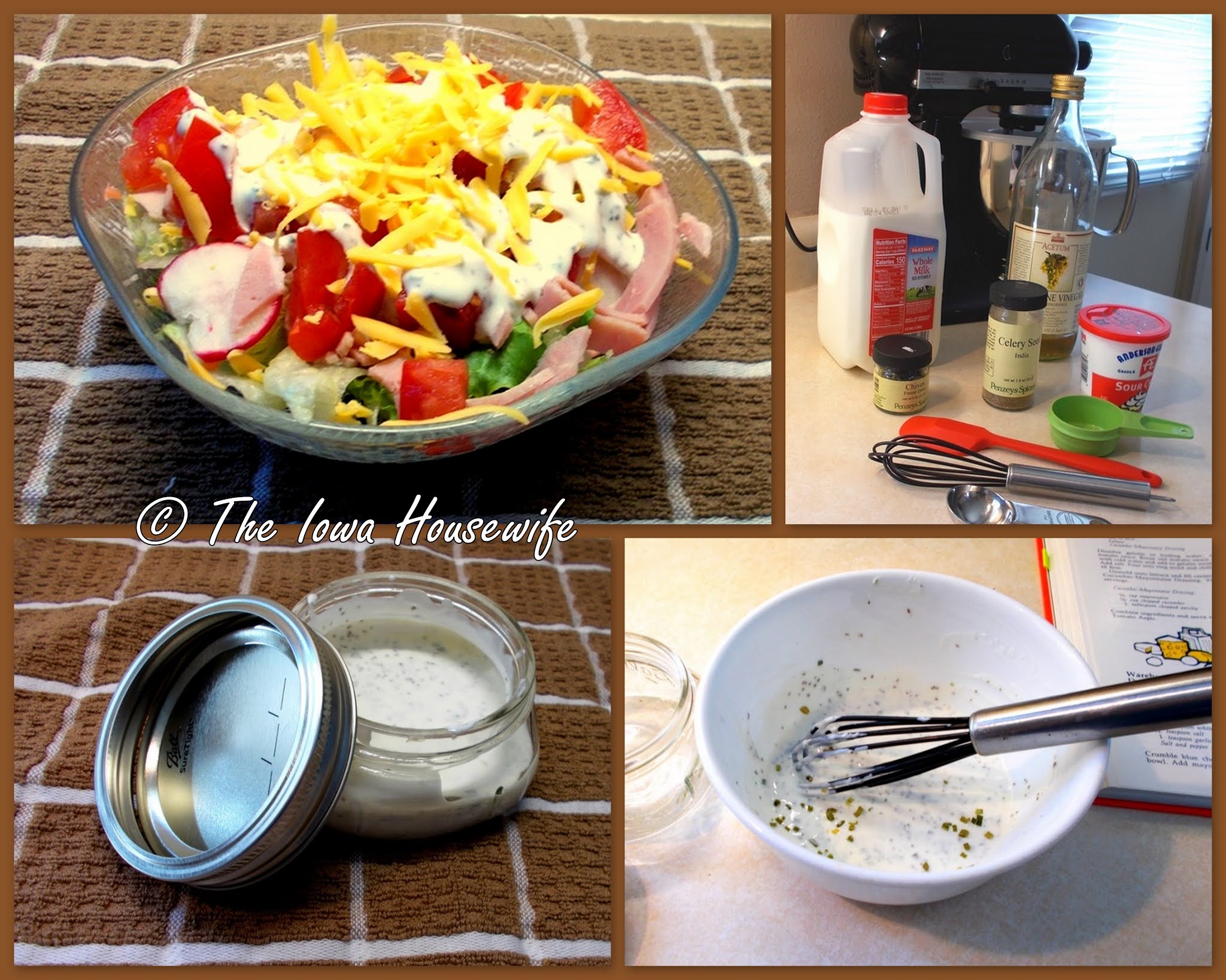 The Iowa Housewife Small Recipes.....Creamy Celery Salad Dressing