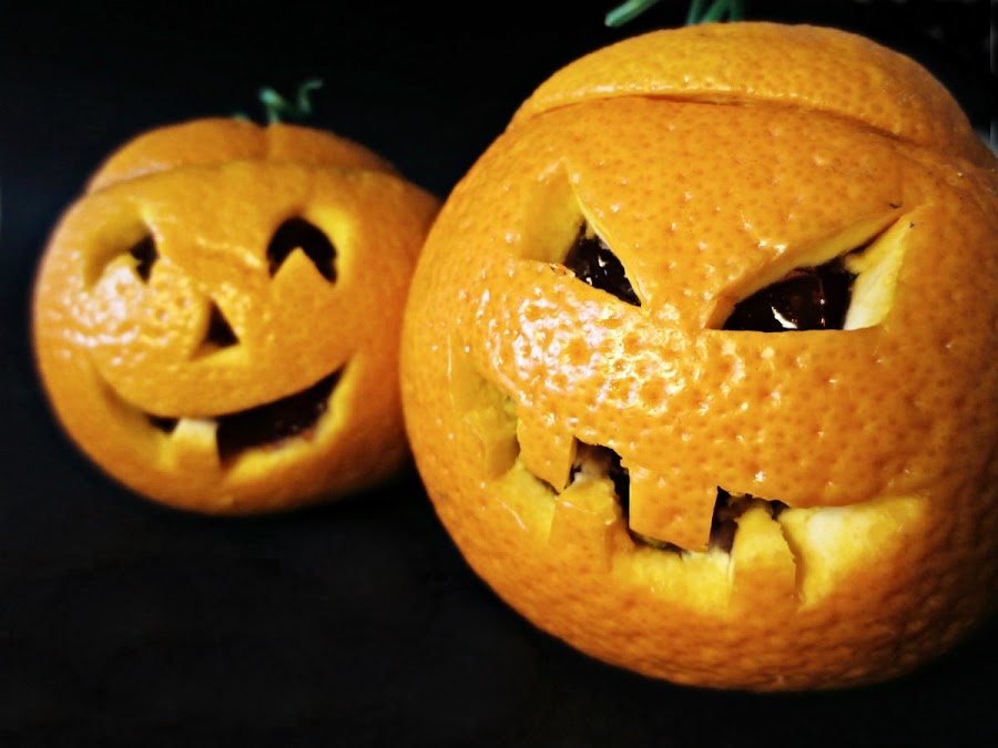 Receta Naranjas Halloween (Foto: Otro día Perfecto)