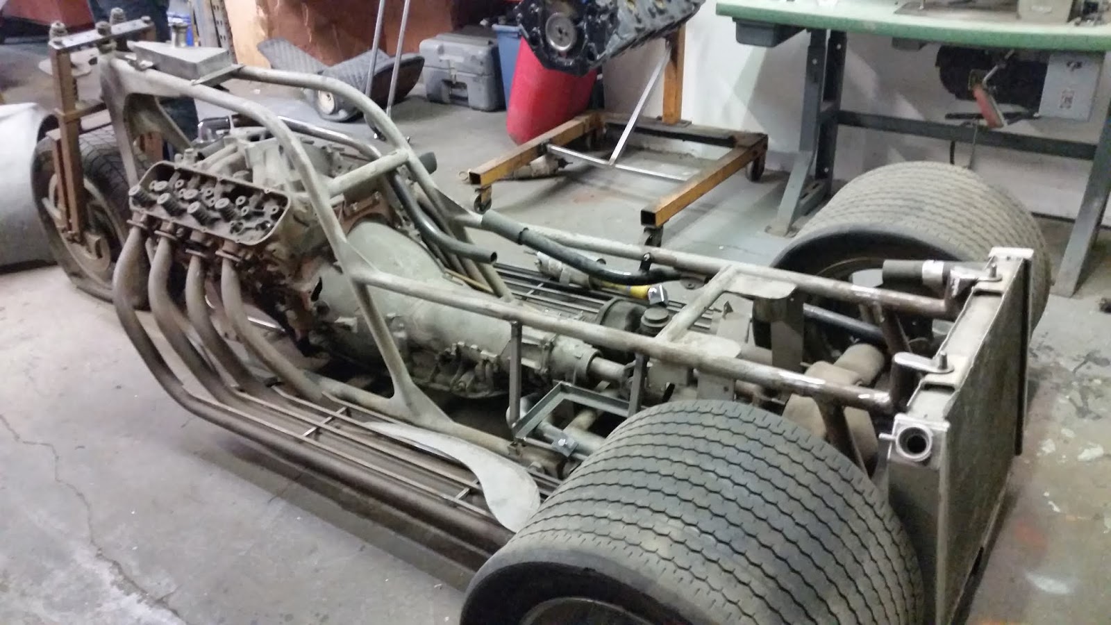V8 Trike Chopperv8 trike rolling chassis jerry harden