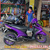 Mẫu xe Yamaha Luvias sơn màu tím mộng mơ cực đẹp tại TP.HCM
