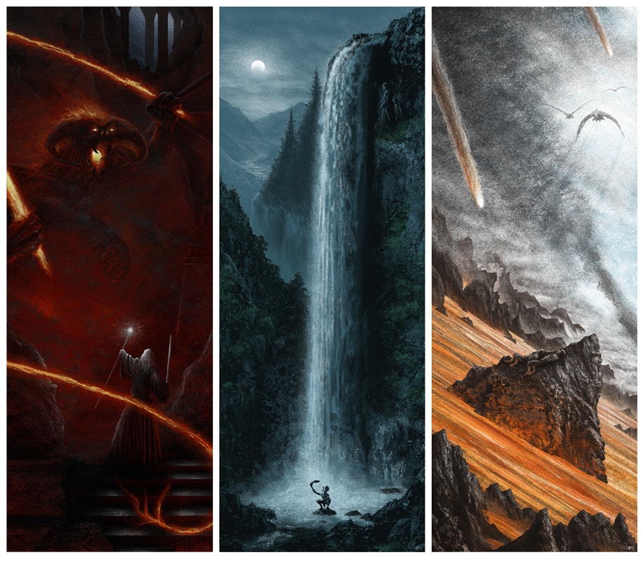 The Geeky Nerfherder: Cool Art: The Lord Of The Rings by JC Richard