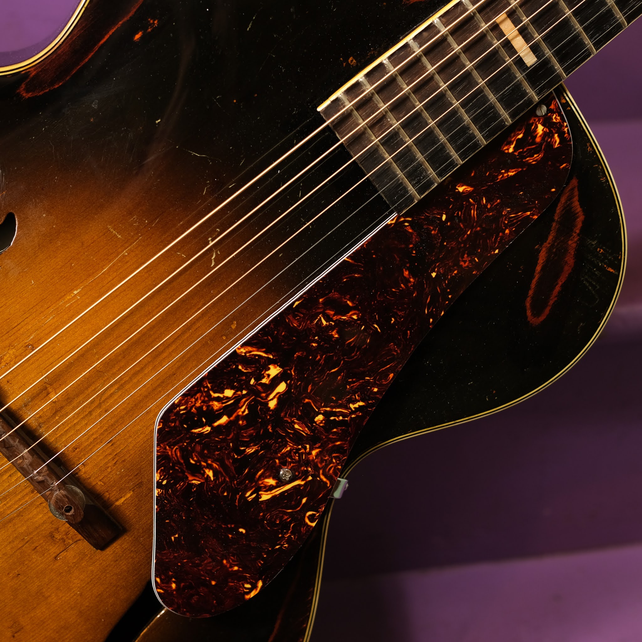 1940 Harmony Cremona IV CarvedTop Archtop Guitar