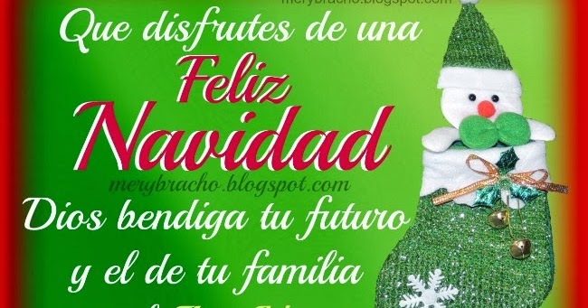 Frases Navideñas Cristianas, Imágenes de Feliz Navidad con Mensajes