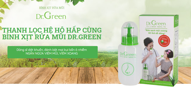 Bình rửa mũi Dr.Green