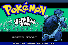 Pokemon Water Blue Cover