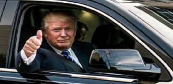 أسطول سيارات ترامب التي تسافر معه جواً... أغرب من الخيال