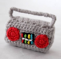 PATRON GRATIS RADIO AMIGURUMI 1051