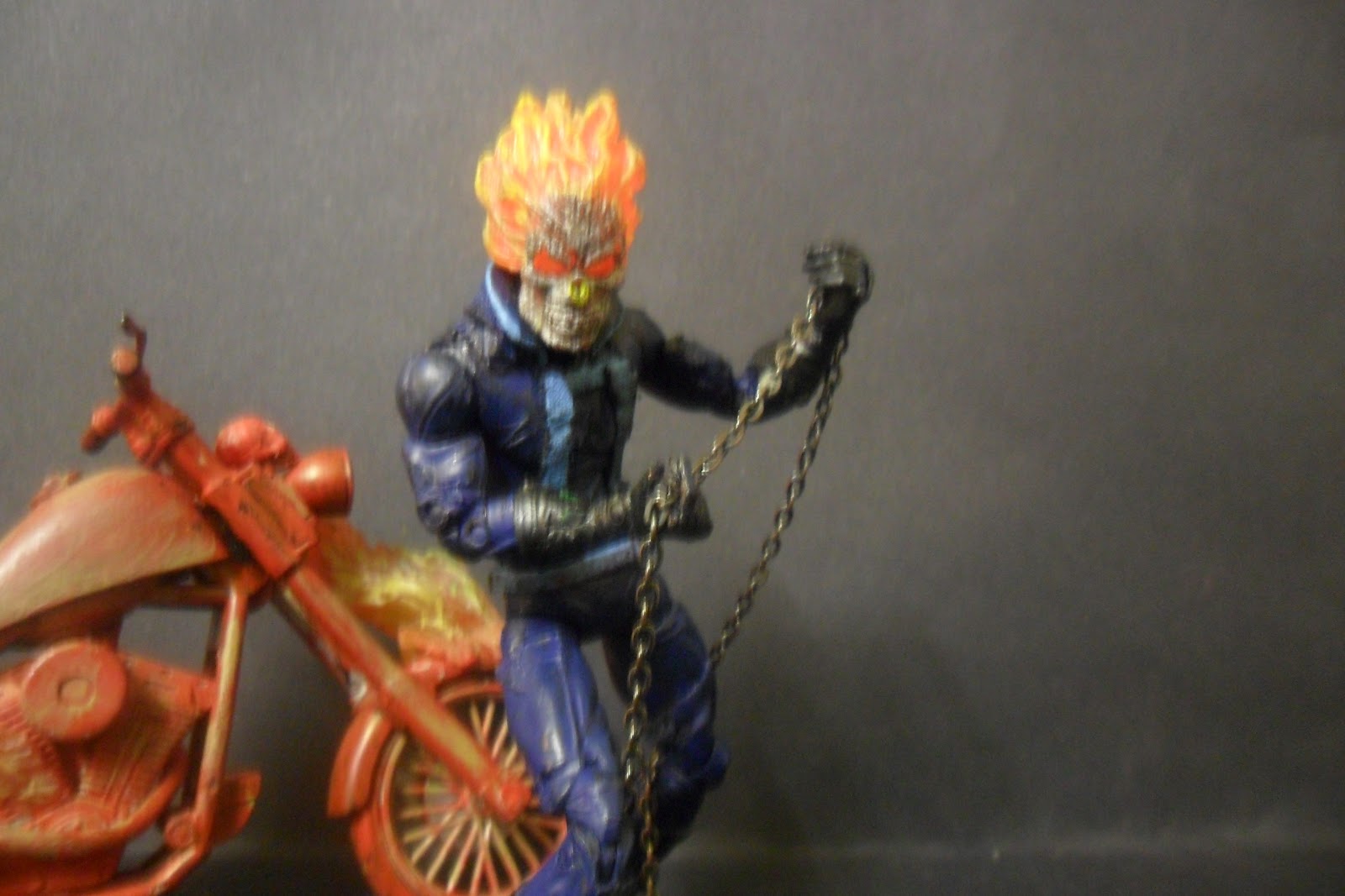 Apocalyptic Custom Designs : Marvel legends custom Ghost Rider figure