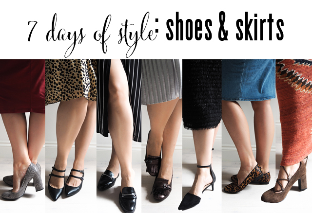 7 Days of Style: Shoes & Skirts - Emily Jane Johnston