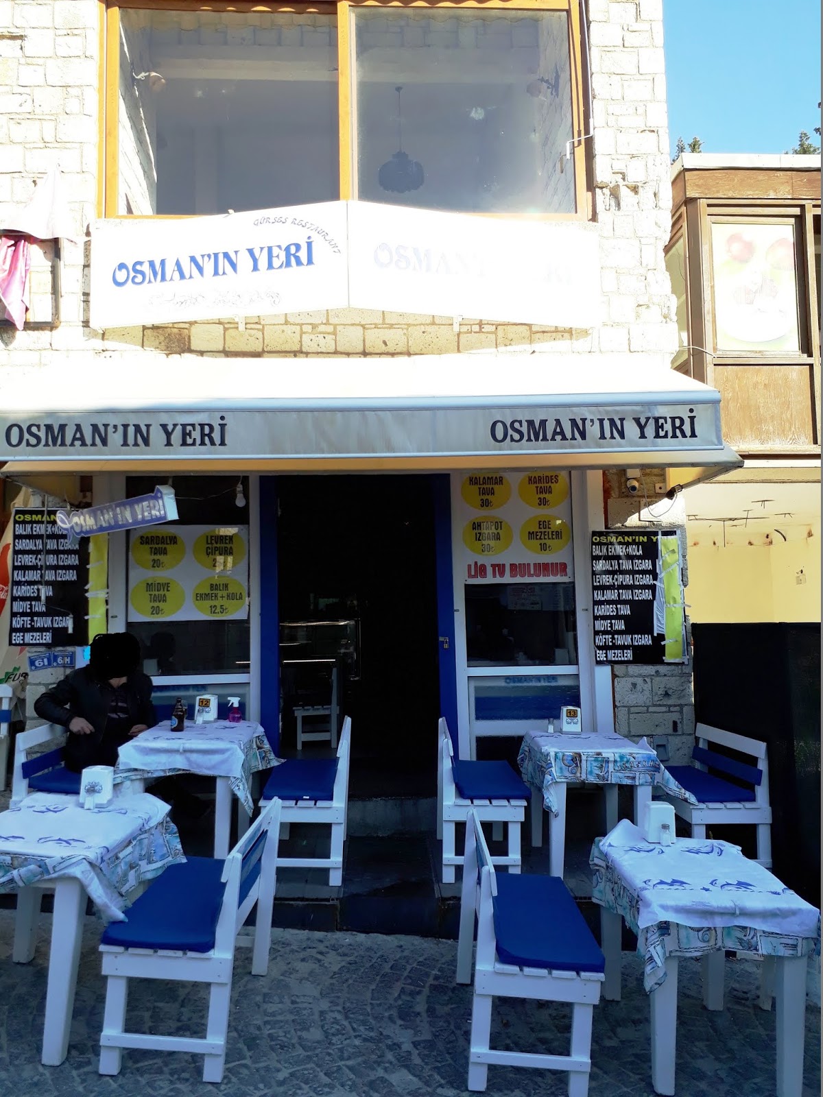 Gürses Restaurant Osman�ın Yeri Alaçatı / Çeşme