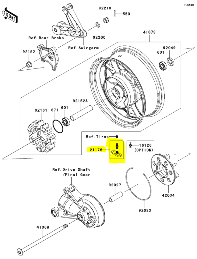 Tim's Motorcycle Diaries Kawasaki Concours C14/GTR1400 TPMS (tire