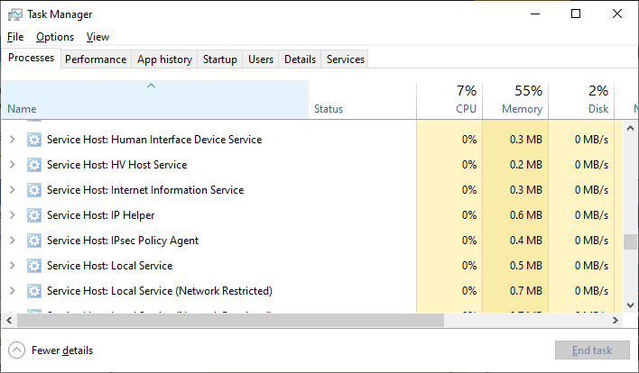 Manage hosts