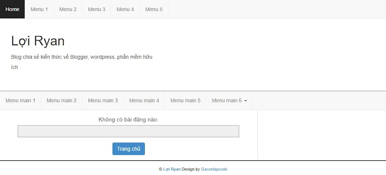 giao diện website Lợi Ryan giao diện website Lợi Ryan