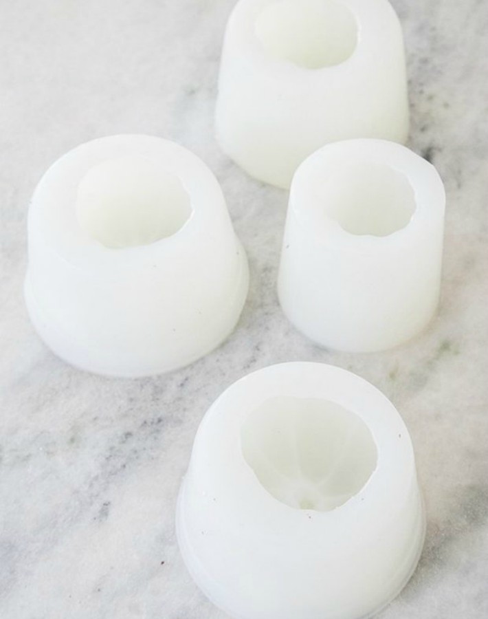 DIY Calabazas de cemento