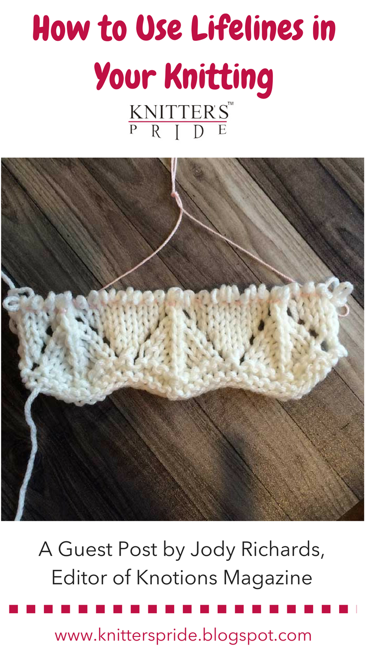 Knitter's Pride How to Use Lifelines in Your Knitting